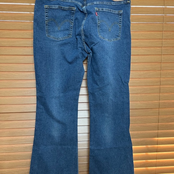 Levi’s 519 Vintage Low Stretch Flare Leg Jeans size 17M JR - Picture 4 of 14